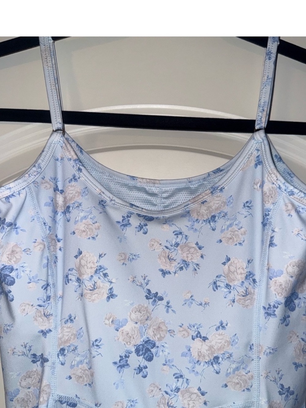 LoveShackFancy Atticus Floral Romper XS Blue NWT Soft Girl Cottagecore - Picture 8 of 13